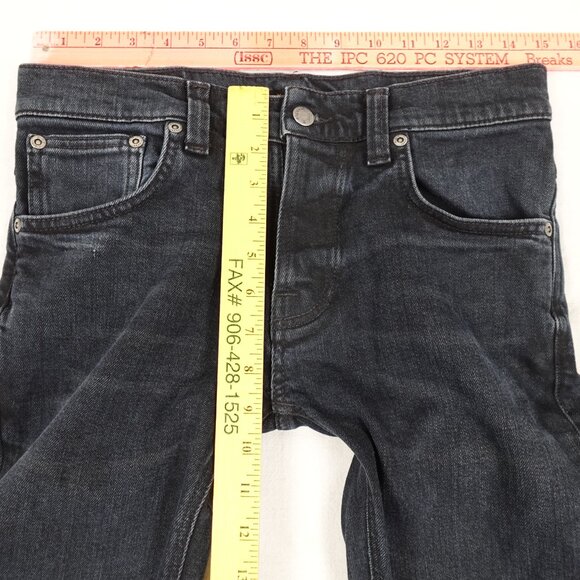 Nudie Organic Grim Trim Jeans Men's 30x31 Slim Straight Stretch Denim - Picture 12 of 14